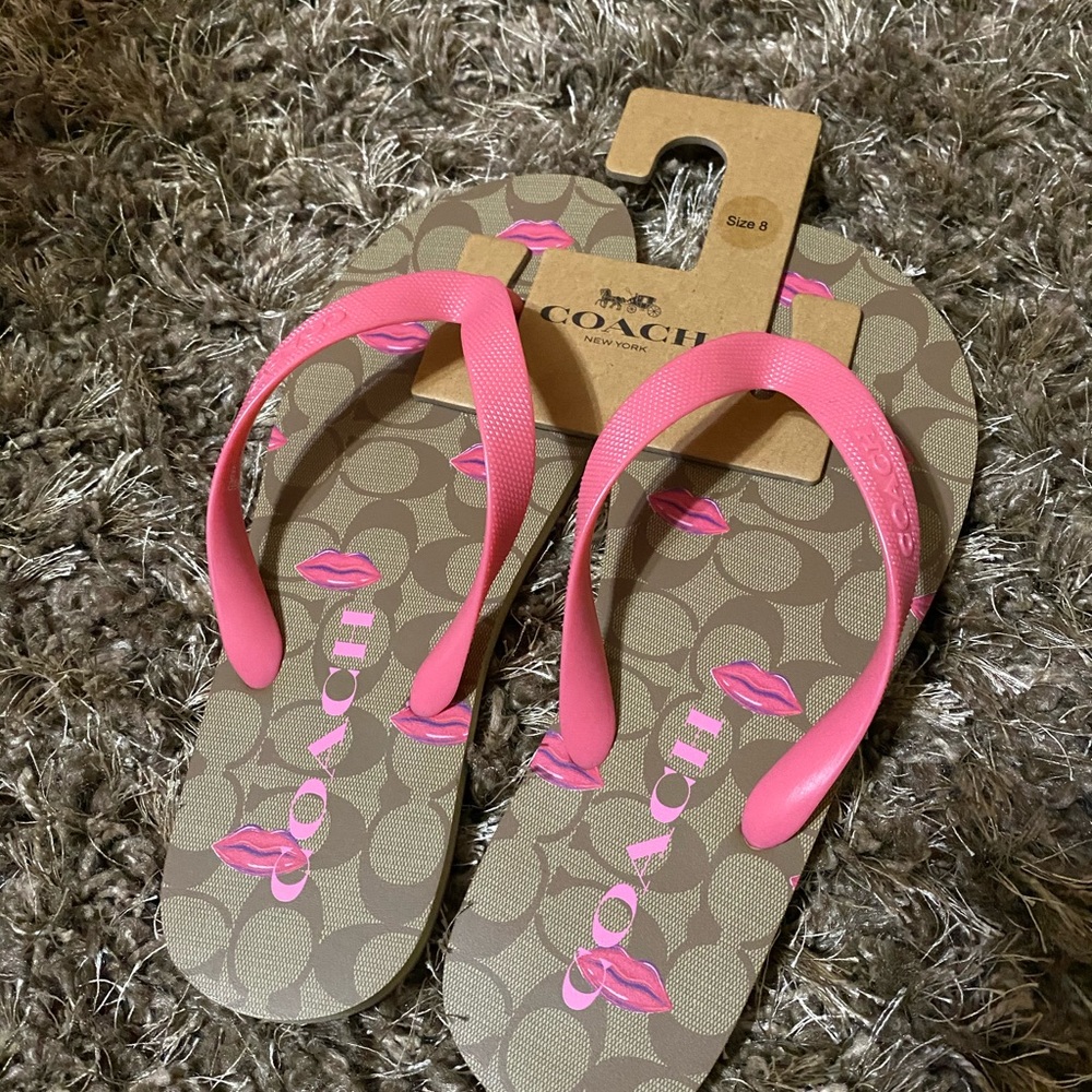 Coach Flip-Flops